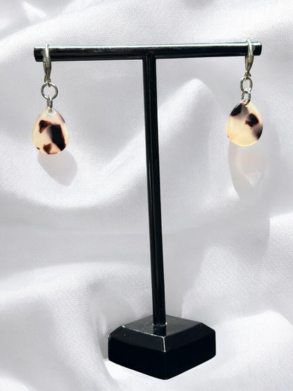 Handmade resin earrings code 5
